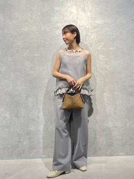 鈴ゆりかさん（レディース・157cm）の冬コーディネート