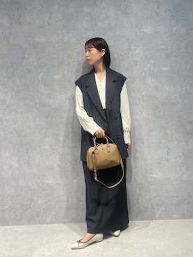 鈴ゆりかさん(レディース・157cm)の冬コーディネート