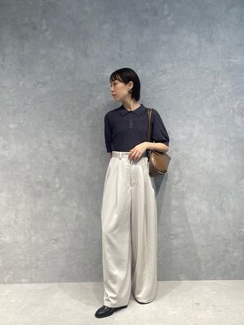 鈴ゆりかさん（レディース・157cm）の秋コーディネート