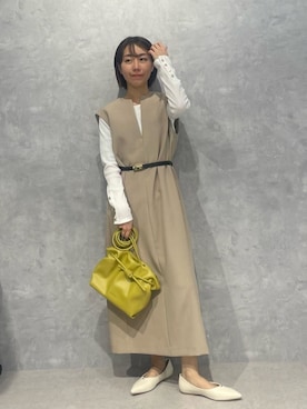 鈴ゆりかさん（レディース・157cm）の冬コーディネート