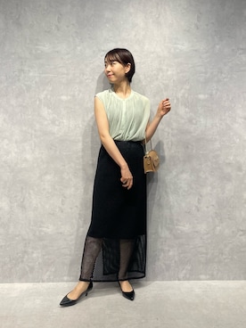 鈴ゆりかさん(レディース・157cm)の夏コーディネート