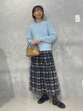 鈴ゆりかさん（レディース・157cm）の冬コーディネート