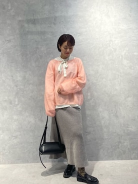 鈴ゆりかさん（レディース・157cm）の秋コーディネート