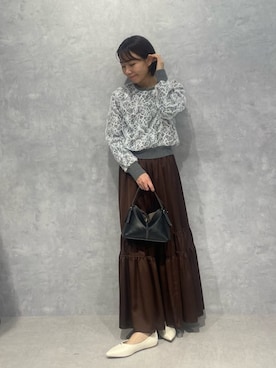 鈴ゆりかさん（レディース・157cm）の冬コーディネート