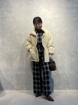 鈴ゆりかさん（レディース・157cm）の冬コーディネート