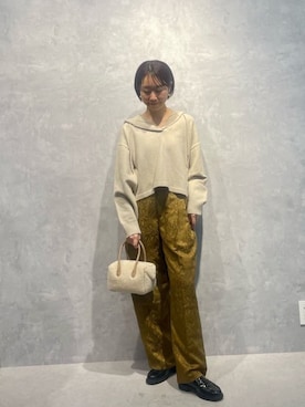 鈴ゆりかさん（レディース・157cm）の冬コーディネート