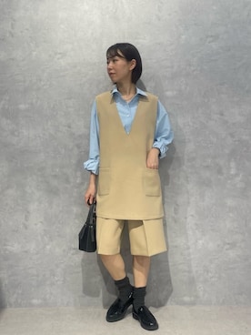 鈴ゆりかさん（レディース・157cm）の冬コーディネート