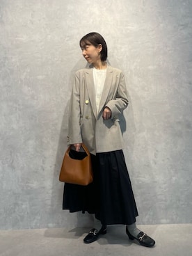 鈴ゆりかさん（レディース・157cm）の冬コーディネート