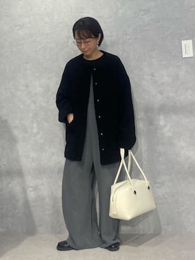 鈴ゆりかさん（レディース・157cm）の冬コーディネート