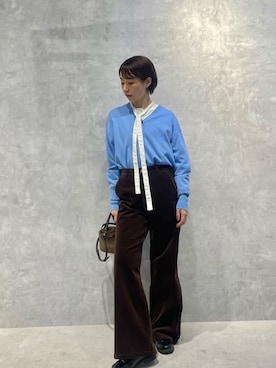 鈴ゆりかさん（レディース・157cm）の秋コーディネート