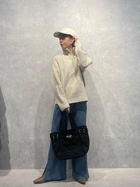 鈴ゆりかさん（レディース・157cm）の冬コーディネート