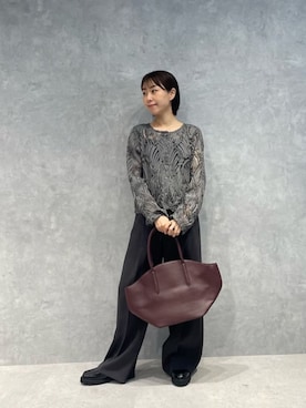 鈴ゆりかさん（レディース・157cm）の秋コーディネート