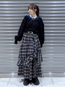 「PAGEBOY（ページボーイ）のアイテム」を使った、mizukiさん（レディース・157cm）の冬コーディネート