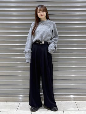 mizukiさん（レディース・157cm）の冬コーディネート