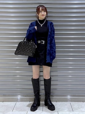 「おでかけ」｜mizukiさん（レディース・157cm）の冬コーディネート