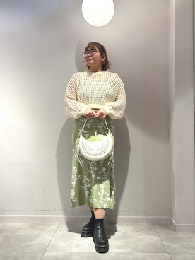 Desigual長島 STAFFさん（レディース・168cm）の春コーディネート