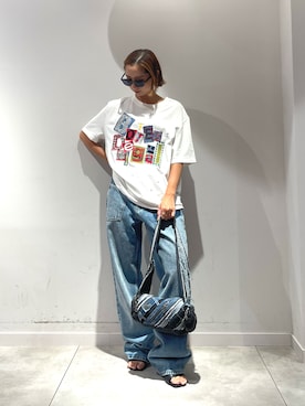 Desigual長島 STAFFさん(レディース・155cm)の夏コーディネート
