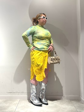 Desigual長島 STAFFさん(レディース・153cm)の夏コーディネート