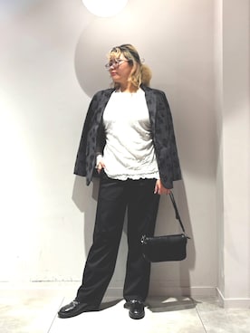 Desigual長島 STAFFさん（レディース・168cm）の冬コーディネート