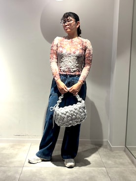 Desigual長島 STAFFさん（レディース・169cm）の夏コーディネート