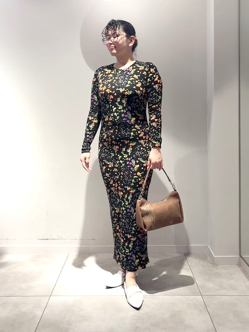 デジグアル ロングワンピース desigual デシグアル オフショルダー