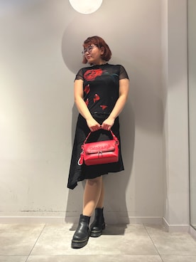 Desigual長島 STAFFさん（レディース・168cm）の春コーディネート