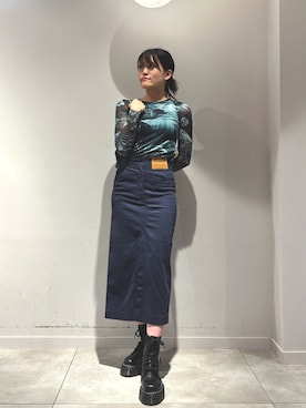 Desigual長島 STAFFさん(レディース・162cm)の秋コーディネート