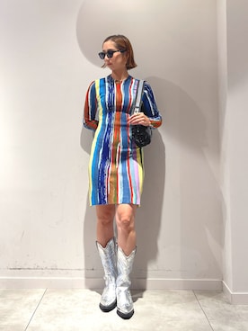 Desigual長島 STAFFさん(レディース・155cm)の夏コーディネート