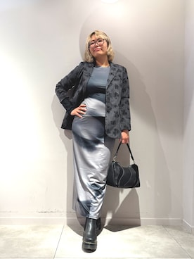 Desigual長島 STAFFさん（レディース・168cm）の秋コーディネート