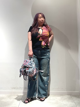 Desigual長島 STAFFさん(レディース・153cm)の夏コーディネート