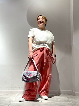 Desigual長島 STAFFさん（レディース・153cm）の夏コーディネート