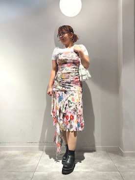 Desigual長島 STAFFさん（レディース・168cm）の春コーディネート