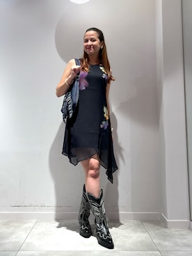 Desigual長島 STAFFさん(レディース・164cm)の夏コーディネート