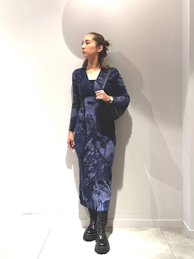 Desigual長島 STAFFさん（レディース・155cm）の秋コーディネート