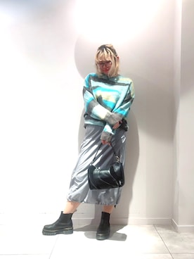 Desigual長島 STAFFさん（レディース・168cm）の秋コーディネート