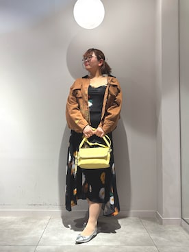 Desigual長島 STAFFさん(レディース・168cm)の春コーディネート