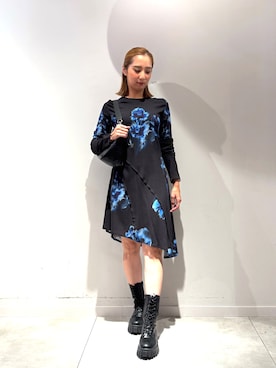 Desigual長島 STAFFさん（レディース・155cm）の秋コーディネート