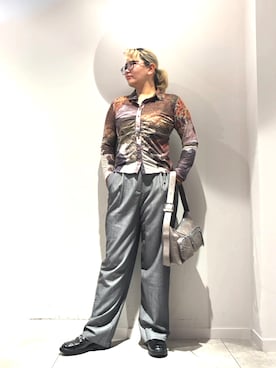 Desigual長島 STAFFさん（レディース・168cm）の冬コーディネート