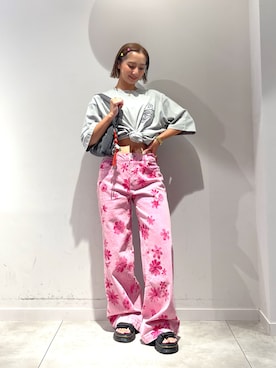 Desigual長島 STAFFさん(レディース・155cm)の夏コーディネート
