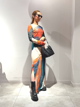 Desigual長島 STAFFさん（レディース・155cm）の秋コーディネート