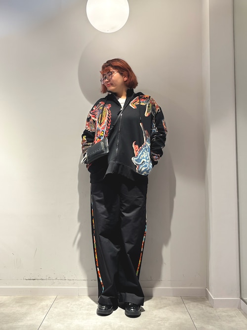Desigual（デシグアル） トレーナー スウェット アートモチーフ ジップ