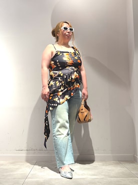 Desigual長島 STAFFさん（レディース・153cm）の夏コーディネート