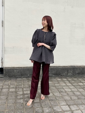 古木 千尋さん(レディース・152cm)の春コーディネート