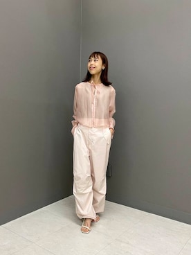古木　千尋さん（レディース・152cm）の夏コーディネート