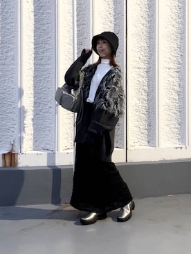 古木　千尋さん（レディース・152cm）の秋コーディネート