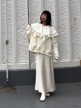 古木　千尋さん（レディース・152cm）の秋コーディネート