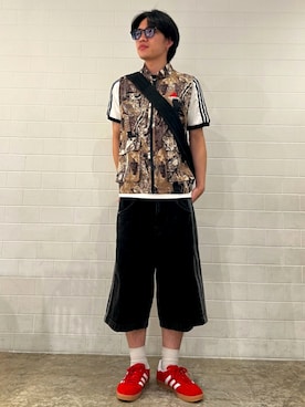AFさん（メンズ・170cm）の夏コーディネート