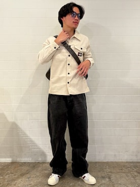 「adidas（アディダス）のOG エアライナー」を使った、AFさん（メンズ・170cm）の秋コーディネート