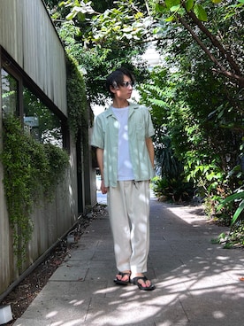 Renさん（メンズ・174cm）の夏コーディネート