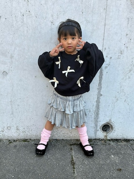 はるはるさん（キッズ・90cm）の秋コーディネート